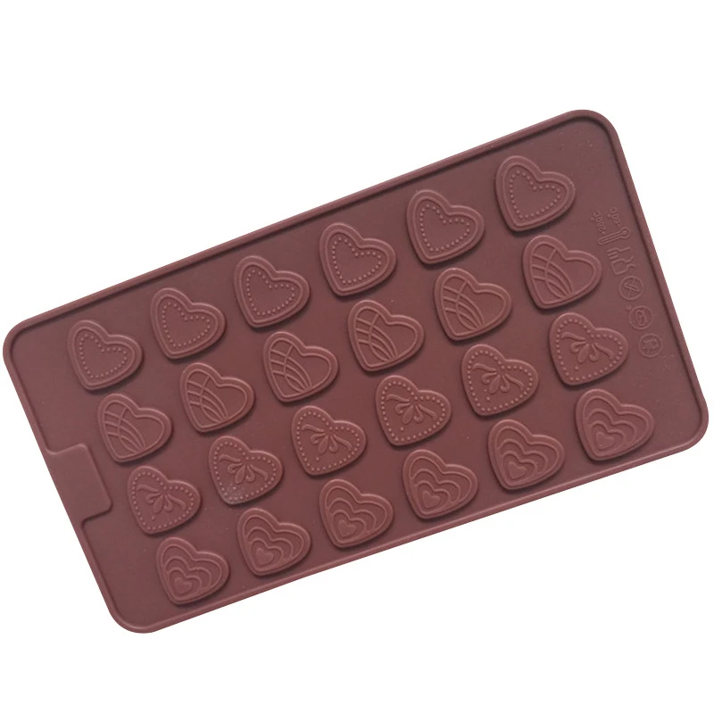 

Mini Heart Silicone Bakeware Fondant Cake Decorating Chocolate Mold Pastry Cooking Tools D637