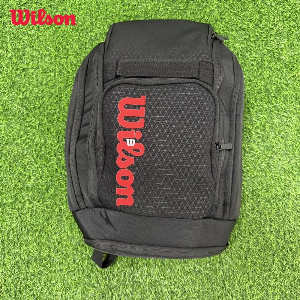 Wilson CLASH V3 Series Tennis Bag Multifunctional Racket Bag Shoulder Large Capacity Storage Bag with Shoe Compartment