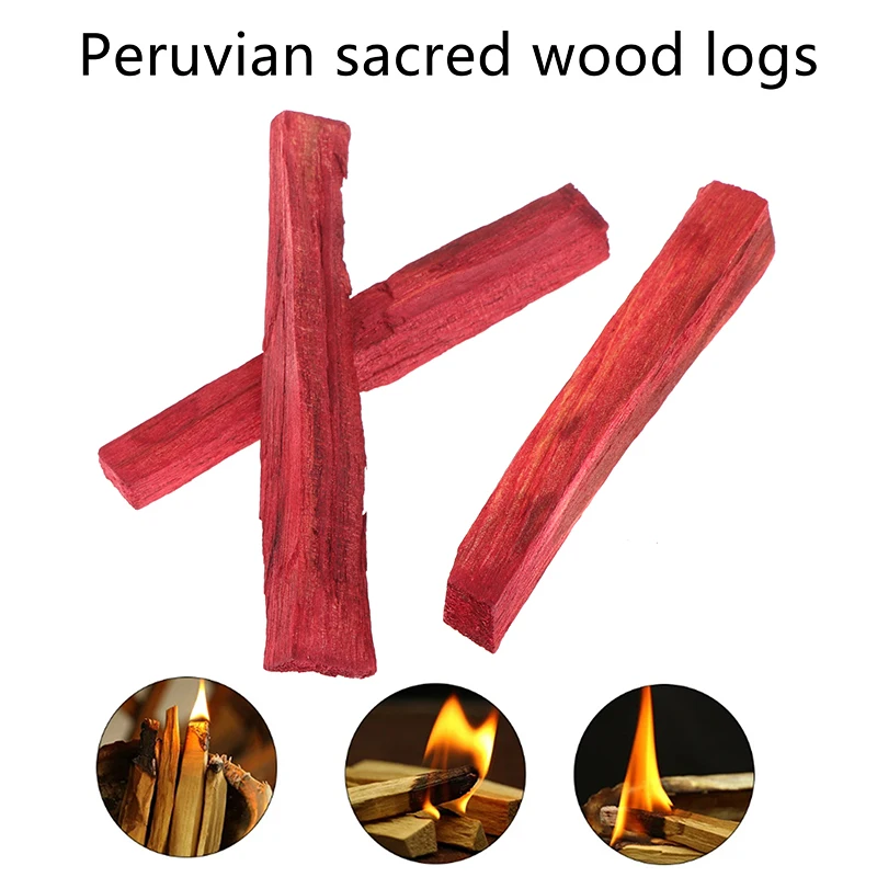 Dragon‘s Blood Palo Santo Wood Sticks Natural Incense Stick Smudge Aromatherapy For Crystal Cleansing Home Air Purification