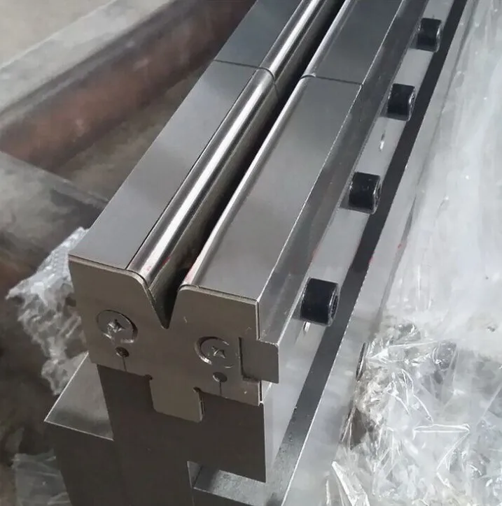 Non-indentation double folding bending mold  Press brake Molds  for bending machine with non-indentation
