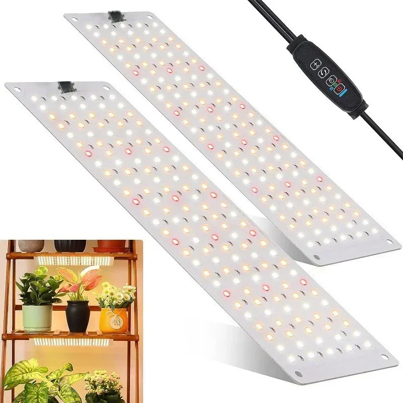 LED plante croissance lumière intérieure quantique Aquarium pépinière paysage spectre complet synchronisation fleur et légumes plante verte lampe de remplissage