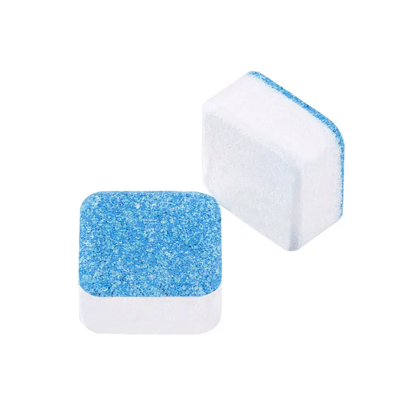 5/10pcs Washing Machine Cleaning Cubes Stain Removal Descaling Washing Machine Effervescent Tablets Cleaner