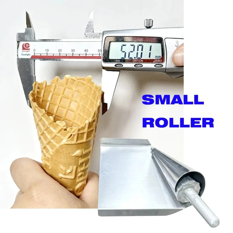 Cast Aluminum Ice Cream Cone Mold, Quick-forming Commercial Baking Tool