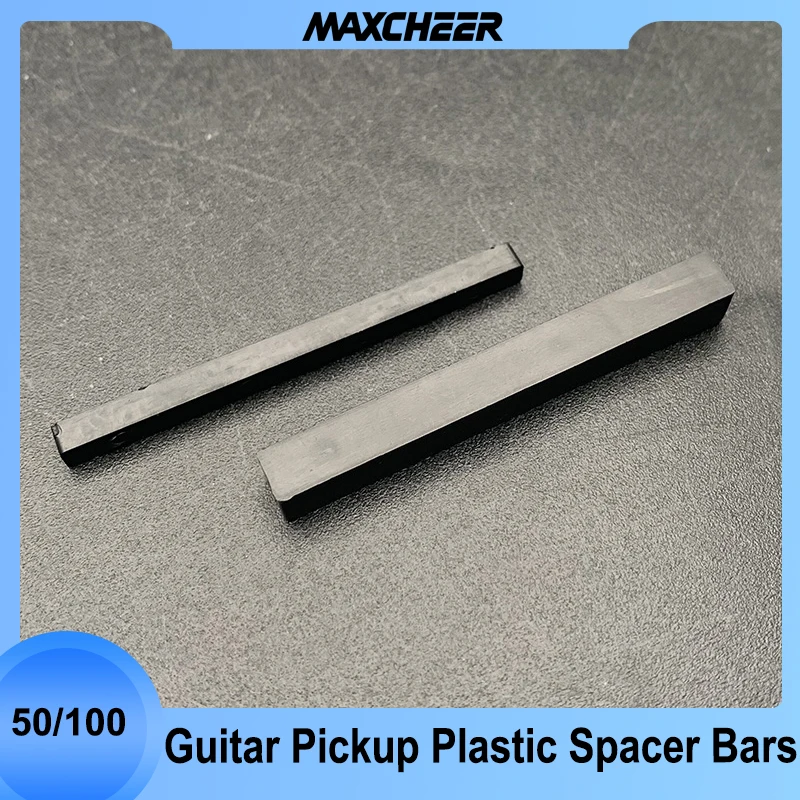 50/100Pcs Guitar Pickup Plastic Spacer Bars Multi-size