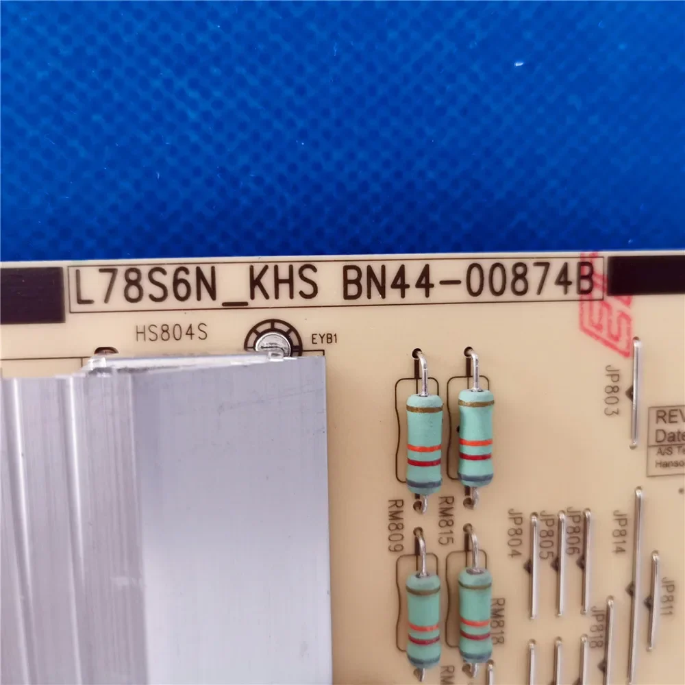 บอร์ดจ่ายไฟ L78S6N_KHS BN44-00874B ใหม่ได้รับการทดสอบแล้วว่าทำงานได้เหมาะสมสำหรับ UA78KU6570U UA78KU6500K ทีวีจอแอลซีดี