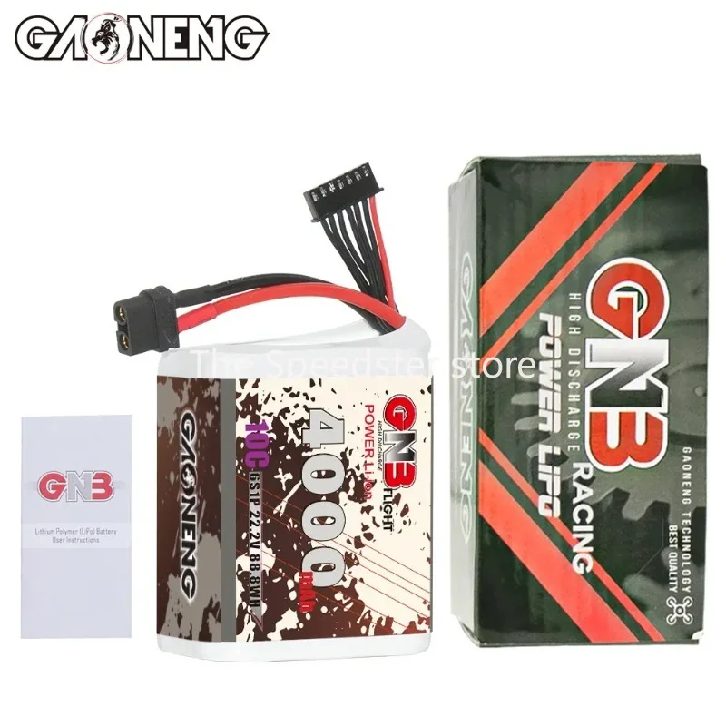 GAONENG GNB 4000mAh 6S 10C/20C 22.2V XT60 21700 Li-ion Battery 7 Inch 300mm To 380mm FPV