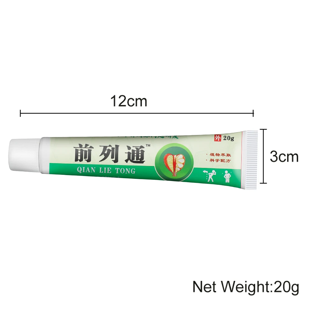 1/3Pcs Prostate Treatment Cream Prostatitis Therapy Ointment Stop Frequent Urination Infection Medicine Men Urology Health Care