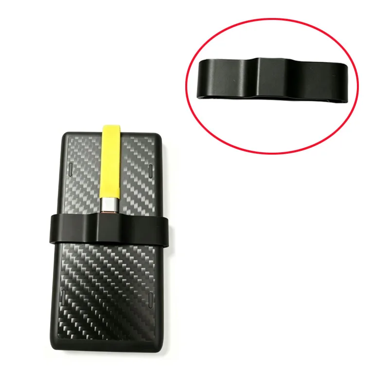 1PCS 3D‑Printed Cable Organizer Clip Compatible with Nitecore NB Plus 10000mAh Power Bank Keep Cable Tidy for Outdoor Travel