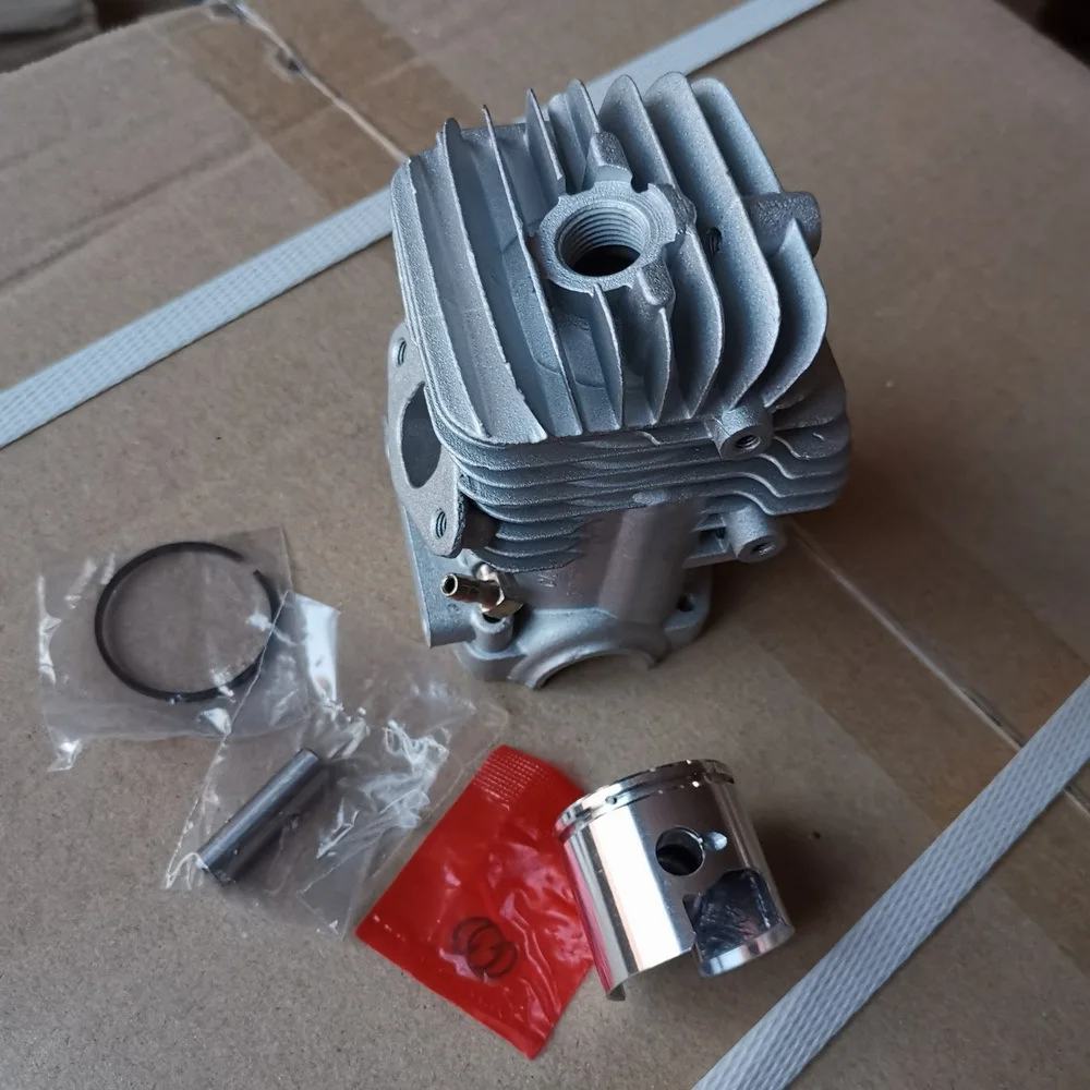 Imagem -03 - Kit de Cilindro 34 mm para Emak Efco 125 Gs260 Mt2600 Oleo-mac 925 Serras de Corrente Zylinder Pistão Anel Clipes Pino Pan Montagem