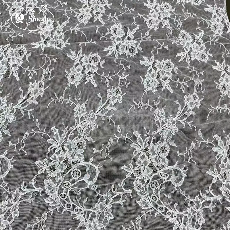3M X 1,5M Handgefertigter Seil-Stickerei-Spitzenstoff, Hochwertiges Kleid, Hochzeitskleid, Brautkleidungszubehör Stoffe zum Nähen – Detail 10