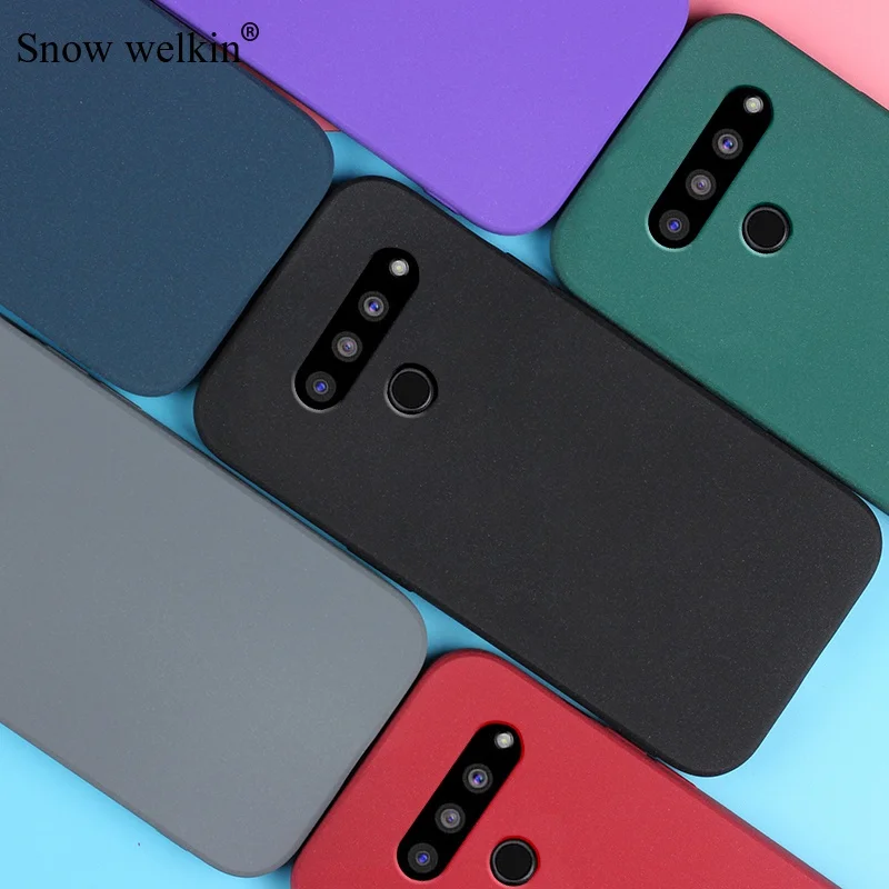 Sand Matte Soft Silicon Full Protect Shockproof Anti-Slip Case For LG V60 V50 V40 V30 V30S V20 ThinQ Phone Case Cover