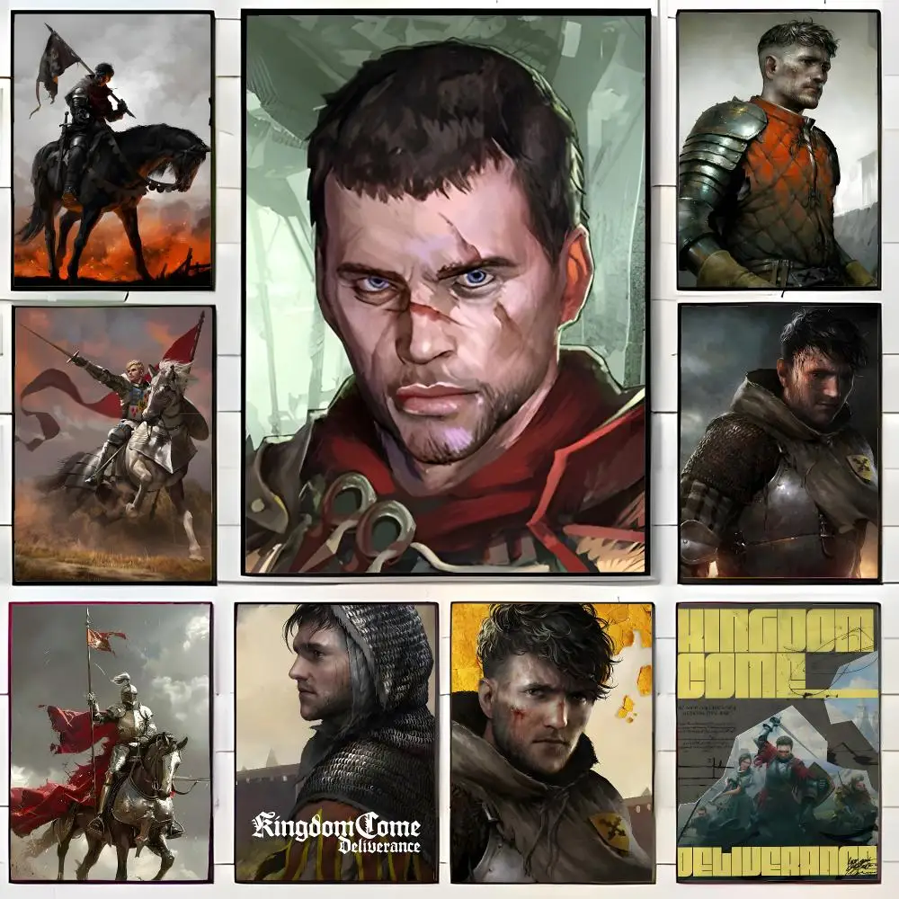 Epic Game K-Kingdom Come Deliverance Poster Wall Art Print Decorative Mural Home Decor Gift Unframed