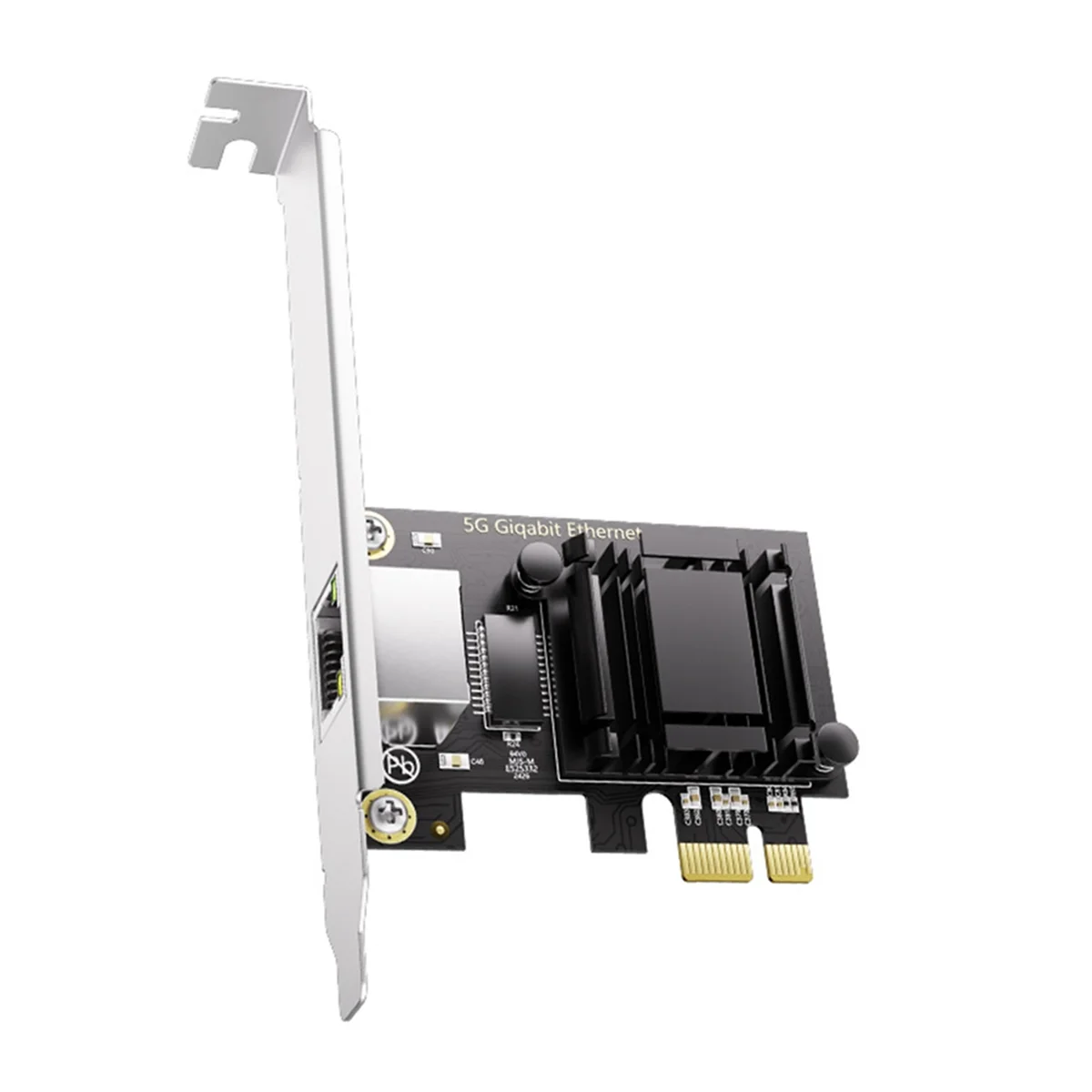 

OOKU-5G Сетевая карта Pcie to RJ45 Чип RTL8126 Gigabit Ethernet PCI Express Сетевая карта 10/100/2500/5000 Мбит/с для настольных ПК
