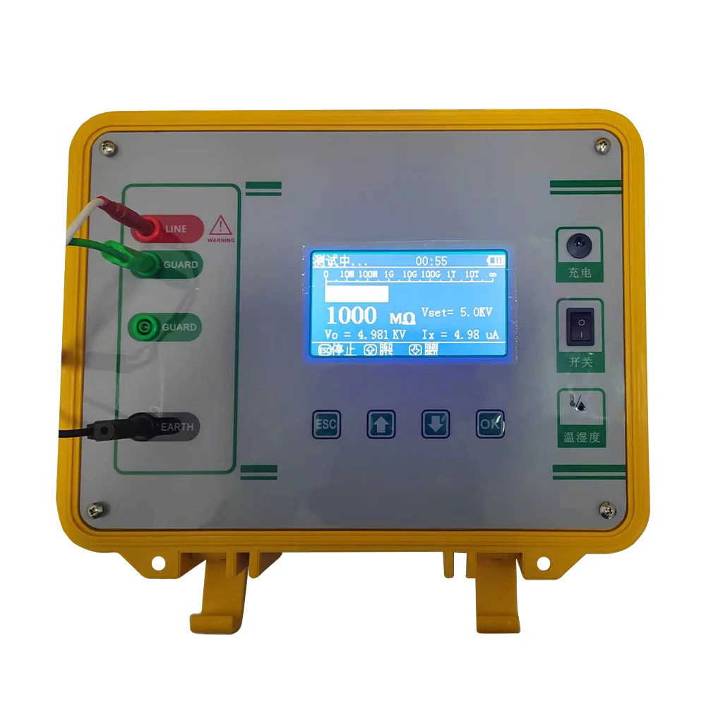 Digital Insulation Resistance Tester Megameter Transformer Tester 10KV Ohmmeter Megohmmeter Mega Meter Test Equipment