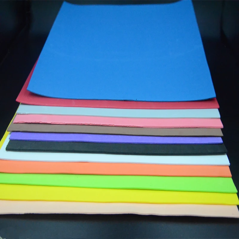 CONTEMPLATOR 2sheets/pack 2mm Thickness Fly Tying Floating Foam 12colors EVA Square Paper Fly Fishing Materials For Grass Hopper