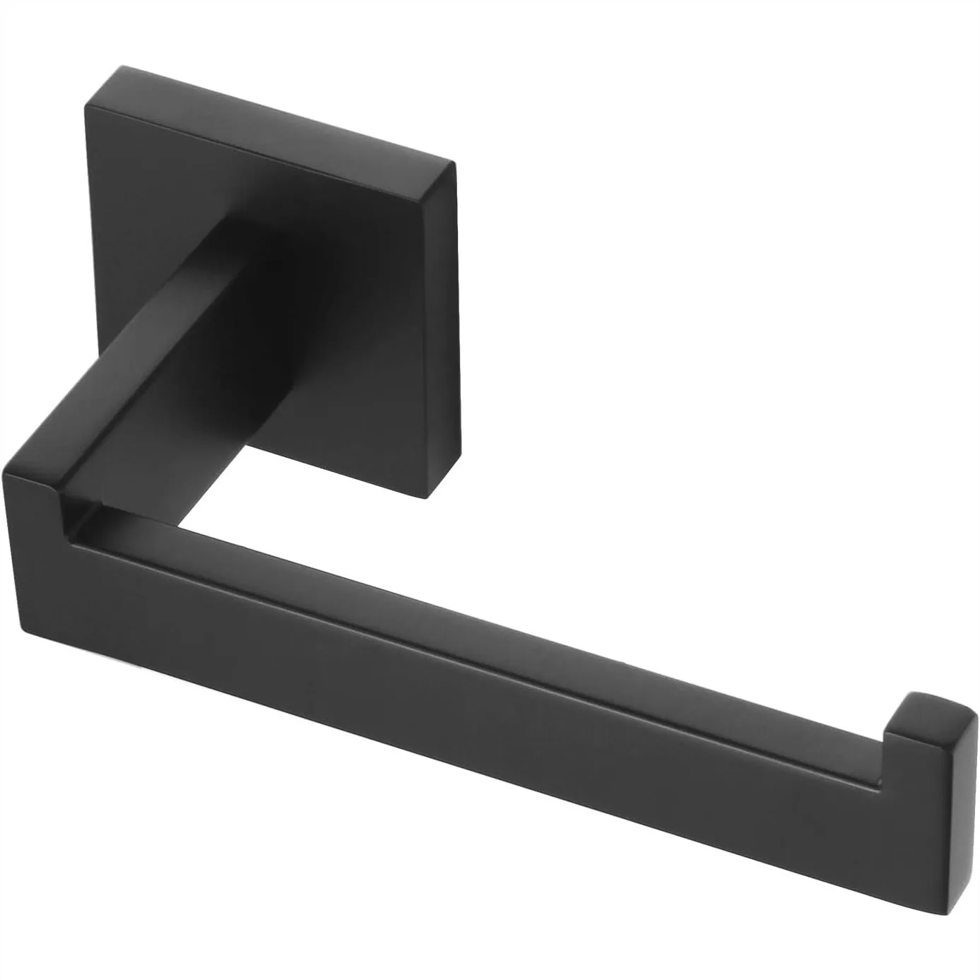 

Black Toilet Paper Holder Wall Mounted Stainless Steel for Bathroom, Rustproof Contemporary Design