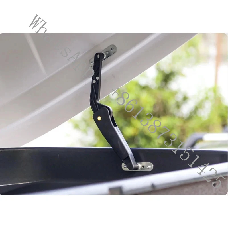 Suitable Weatherproof 550L Roof Storage Box Hard Car Top Family Travel and Camping