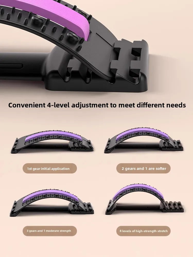 Portable Back Traction Stretch Support Plate, Body Stretching Equipment For Daily Back Opening And Body Relax Exercise At Home
