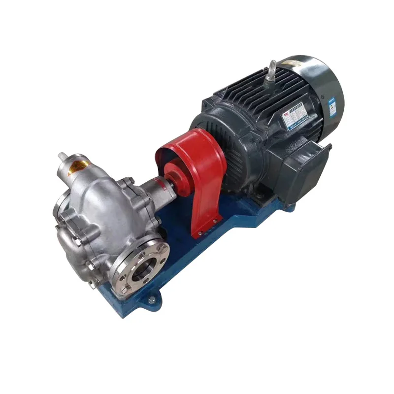 Stainless steel oil pump gear pump for high viscosity Asphalt Peanut Butter Pump