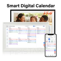 Calendario Digital inteligente de 15,6 pulgadas, tabla de tareas, pantalla táctil de pared para horarios familiares, marco de fotos Digital, asistente para el hogar
