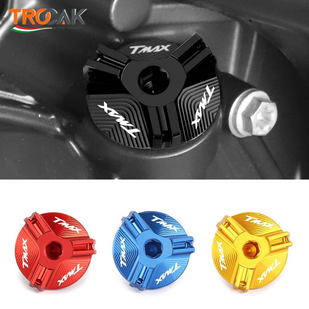 For YAMAHA T-MAX 500 530 TMAX TMAX530 SX/DX 2017 2018 2019 TMAX 560 2020-2022 Motorcycle Engine Oil Cap Bolt Screw filler cover