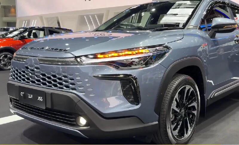 For Toyota Corolla Cross 2025 2026 Car Accessories ABS Chrome Front Fog Light Lamp Cover Trim Molding Bezel Garnish