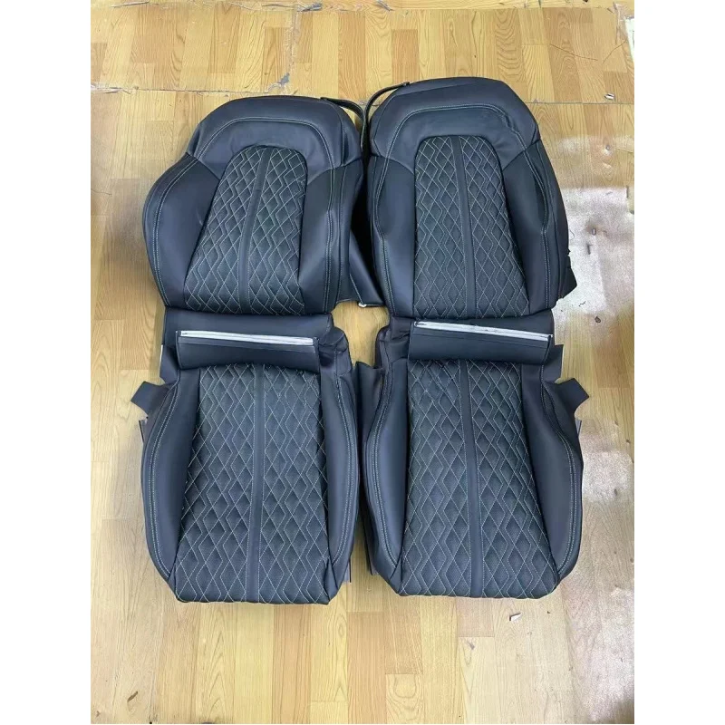 

For Audi TT A4 A5 A6 A3 Q5 Q7 TT A7 Q3 Q4 Q6 Custom Made Car Seat Covers for Luxury High Quality Nappa Leather