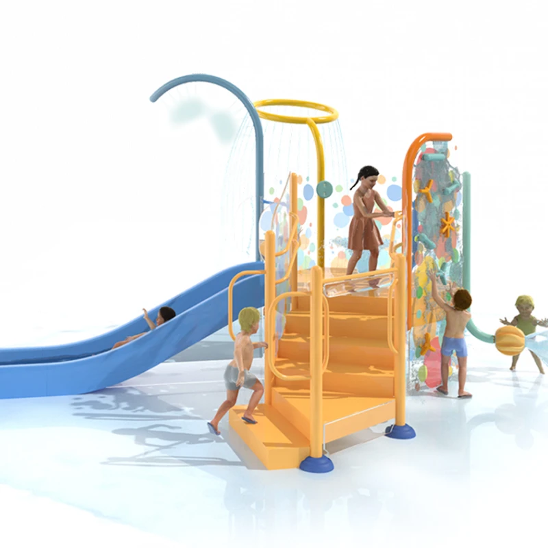 ia- Family and Kids' Water Amusement Park Equipment Interactive Fiberglass Aluminum Steel PE Playgrounds#