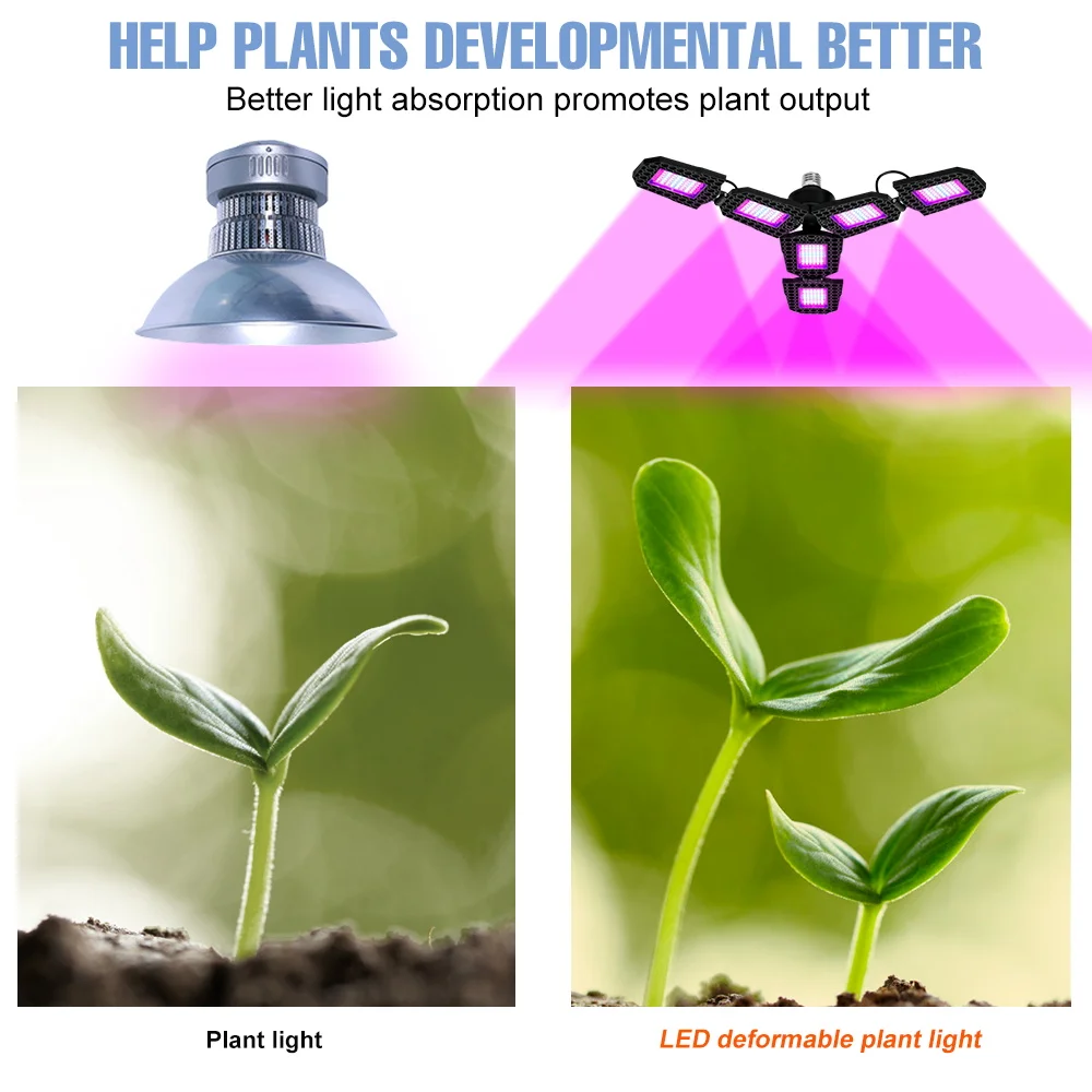 150 واط LED الطيف الكامل تنمو ضوء لمبة الزراعة المائية زراعة النباتات مصباح داخلي الدفيئة خيمة الطماطم الخضروات ملء الإضاءة #1