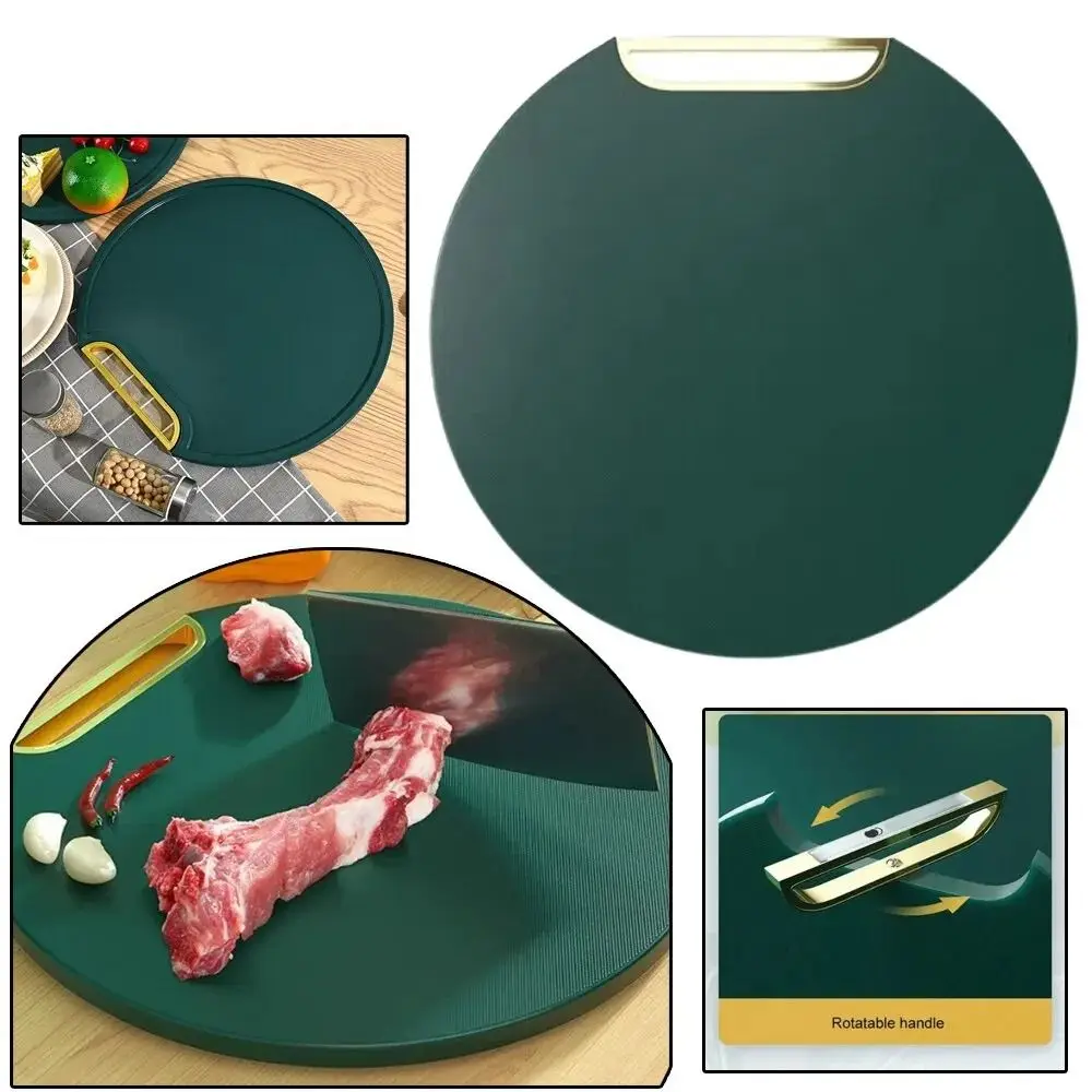 New Mildew Proof Cutting Board Non Slip PE Chopping Board Cooking Tools Standing Vegetable Cutting Board Kitchen