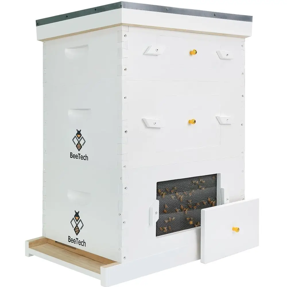 

Новейший комплект для улья Tech Newest Windows 8 e Hive Kit, расписанный вручную, включает в себя несобранный улей с рамками и основаниями (2 глубоких и 1 среднего размера)
