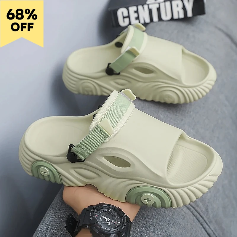 

Летние шлепанцы 2026 для мужчин и женщин, нескользящие тапочки для пар для ношения на улице