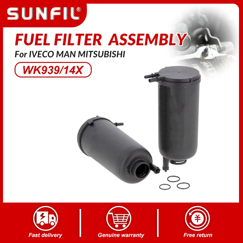 

Fuel Filter Assembly WK939/14X MK666099 MK666922 42555920 For IVECO MAN MITSUBISHI