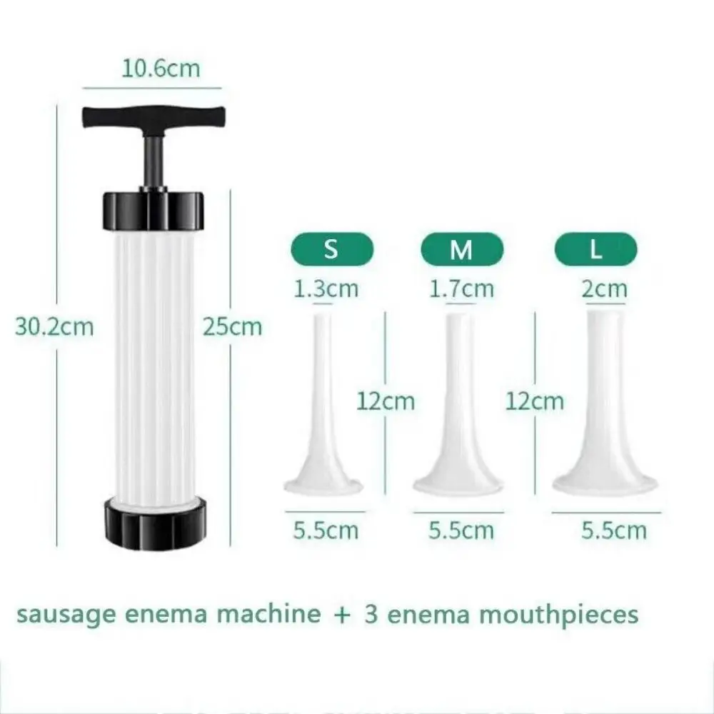 Manual Sausage Maker Sausage Stuffer Machine Meat Syringe Homemade Sausage Filler Tool