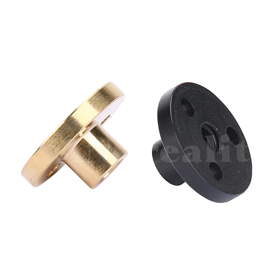 T5 Lead Screw Brass/POM Nut Suitable For T5 Screw Pitch 1mm Lead 1/2/4mm Screw CNC 3D Printer Parts Screw Nut Brass