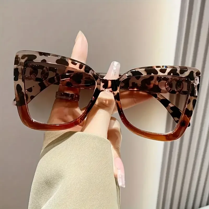 1 modische Unisex-Cat-Eye-Brille – klassischer Trend, langlebiger PC-Rahmen, einzigartiger Stil, perfekt für Strand und Party