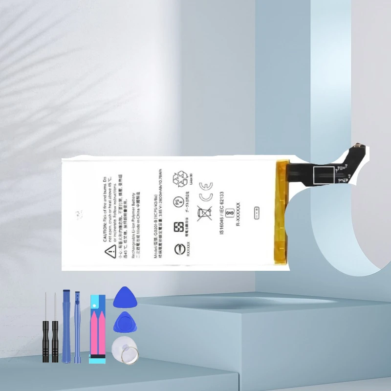 For HTC Pixel 4 Quality Backup Li-polymer Batteria High Quality 3.85V 2800mAh Phone G020I-B Battery +tools