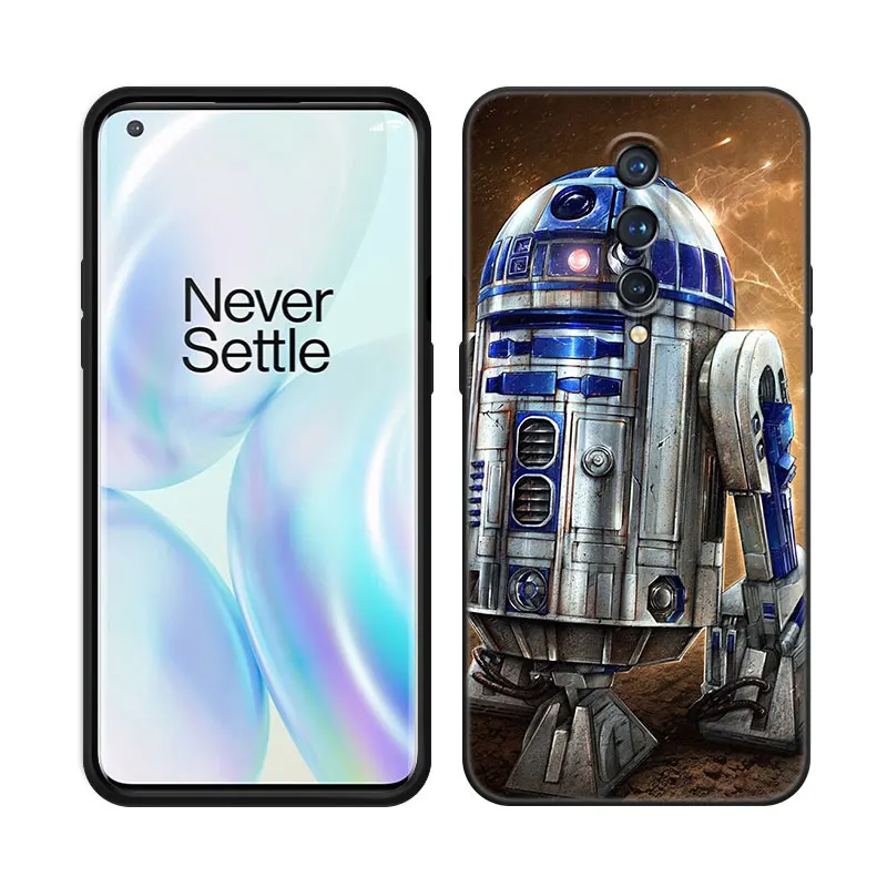 Space Ships Wars Phone Case For OnePlus 7 7T 8 9 10 Pro 8T 9R 9RT 10T 10R ACE Nord 2T CE2 Lite N10 N20 N100 N200 5G Black Cover