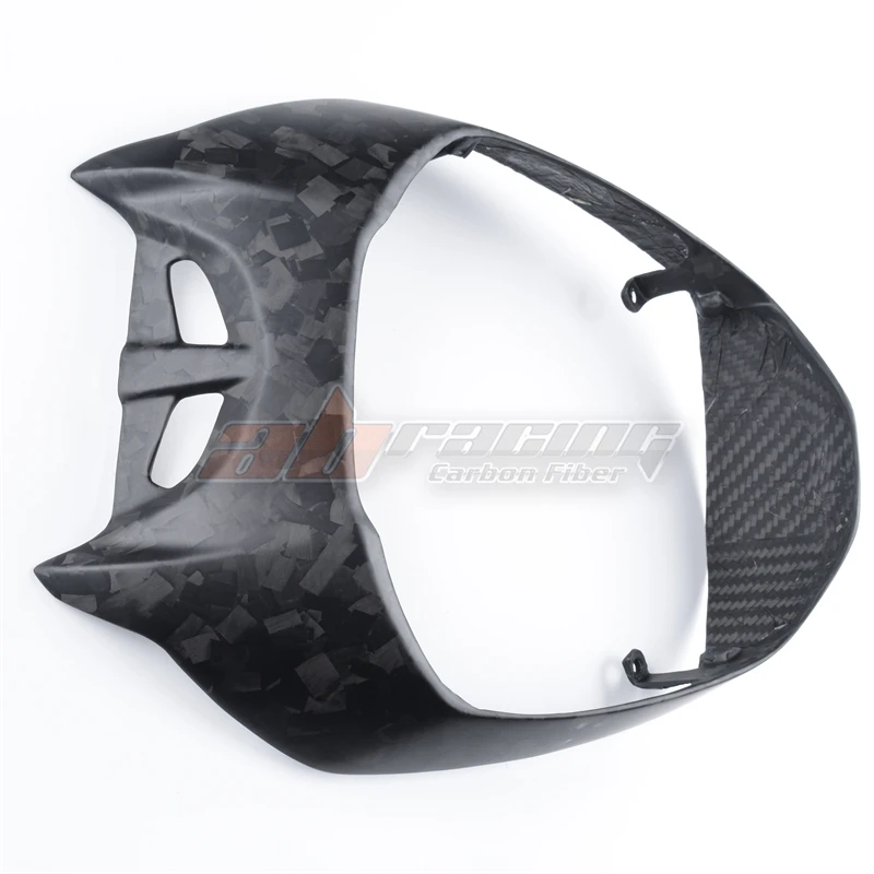 Front Head Light Surround Fairing Cover For Ducati Diavel 1260/1260S  2019-2022 Full Carbon Fiber 100%