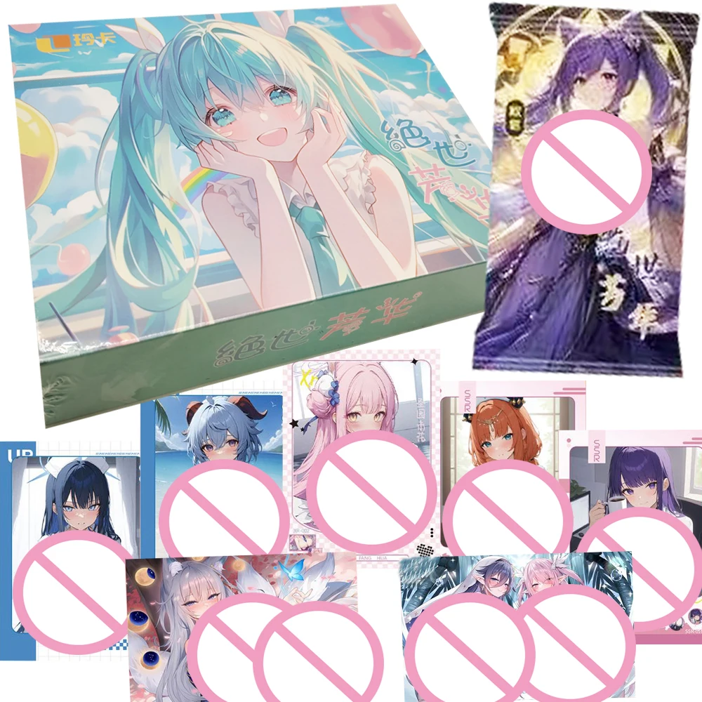 

Peerless Beauty Collection Cards Beautiful Charm Anime Game Girls Rare Limited Goddess Party Hobby Cards Toys Creative Gifts