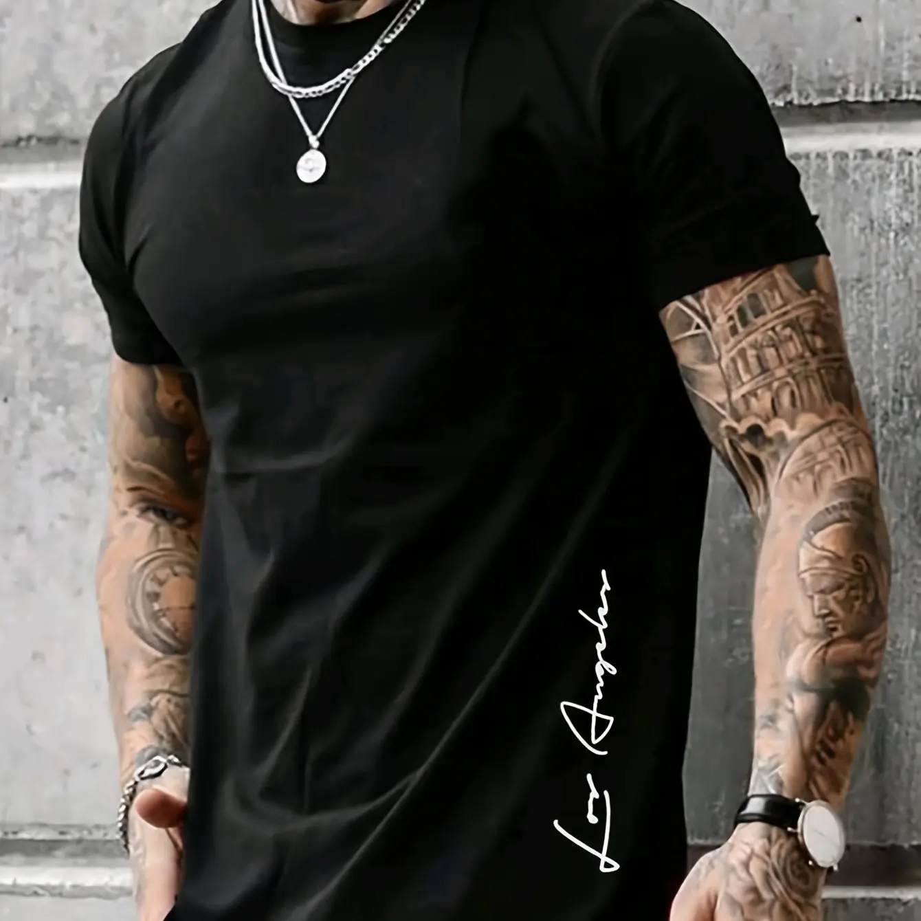 Gym Mens T Shirt Summer Loose Multicolor Alphabet Print Slim Fit Casual Sports Round Neck Short Sleeve Men Gym Sportswear TShirt