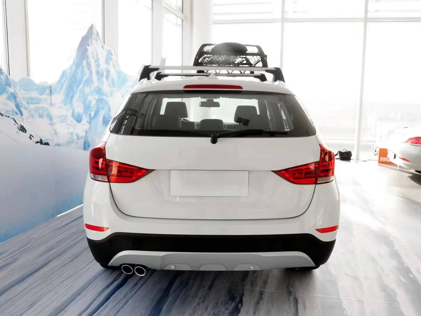 أضواء خلفية لـ BMer X1 E84 2011-2014 مصابيح الفرامل الخلفية LED مع ضوء الجري الأحمر 12 فولت 5000 LM