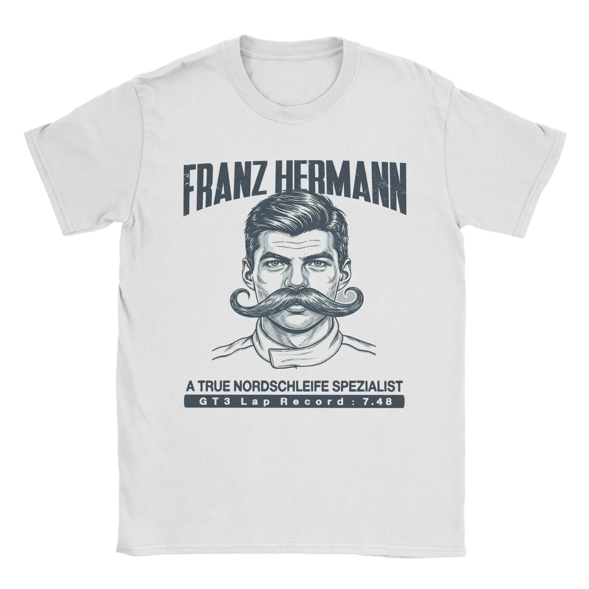 

Franz Hermann meme 100% Cotton T-Shirt For Men Summer Streetwear T Shirts Breathable Novelty Tees Oversized Design Clothing