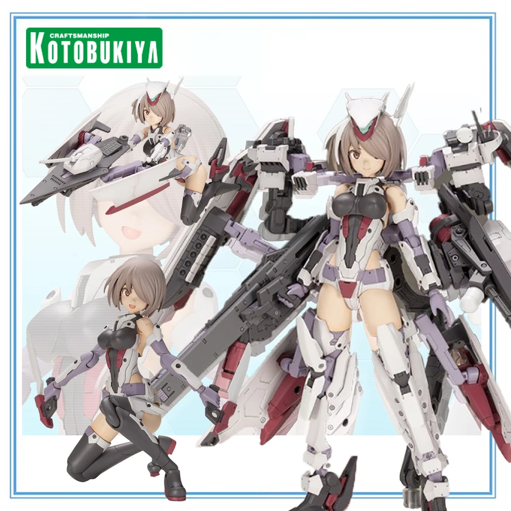 In Stock Original Kotobukiya Model Kits Frame Arms Girl Frame Arms Girl Kongou FAG Mobile Suit Girl Action Figure