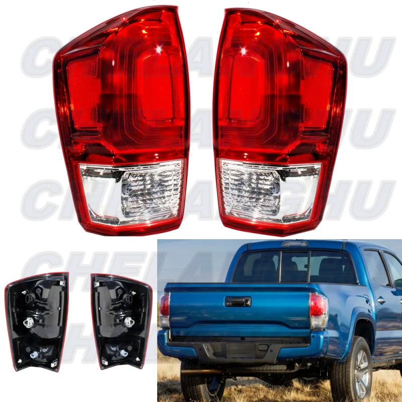 

car assecories For Toyota Tacoma 2016 2017 2018 2019 Pair Tail Light Rear Lamp 8156004180 TO2800198/8155004170 TO2801197