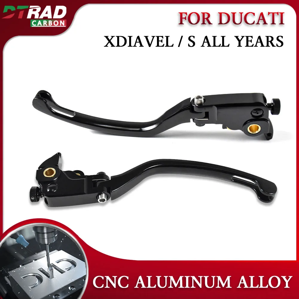 For DUCATI XDiavel S XDiavelS All Years Accessories Adjustable Articulated Long Short Brake Clutch Lever Racing Handles Levers