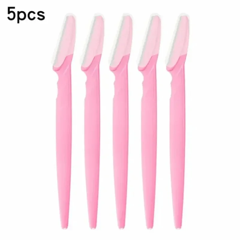 1/3/5/10pcs Scherpe Schaar Wenkbrauw Trimmer Tool Make-Up Grooming Tool Losse Verpakking Wenkbrauw scheermes Scherp Veilig Efficiënte
