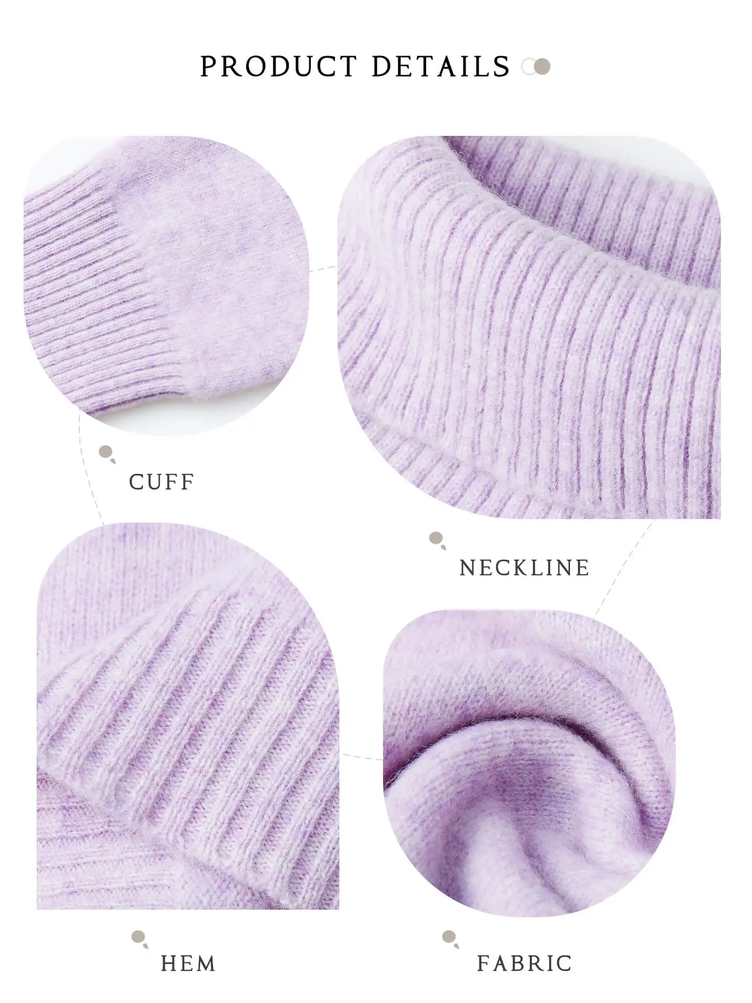Gestrickte Pullover Kaschmir Pullover frauen 100% Merino Wolle Rollkragen Mode Pullover Winter Herbst Jumper Top Weibliche Kleidung – Detail 10