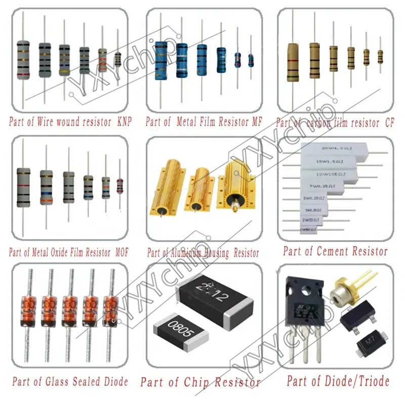 20pcs 1W Carbon Film Resistor 1 1.2 1.5 10 12 15 100 120 150 Ohm R K 5% Resistance 1R 1R2 1R5 10R 12R 100R 1K 10K 100K 0.1R-1M