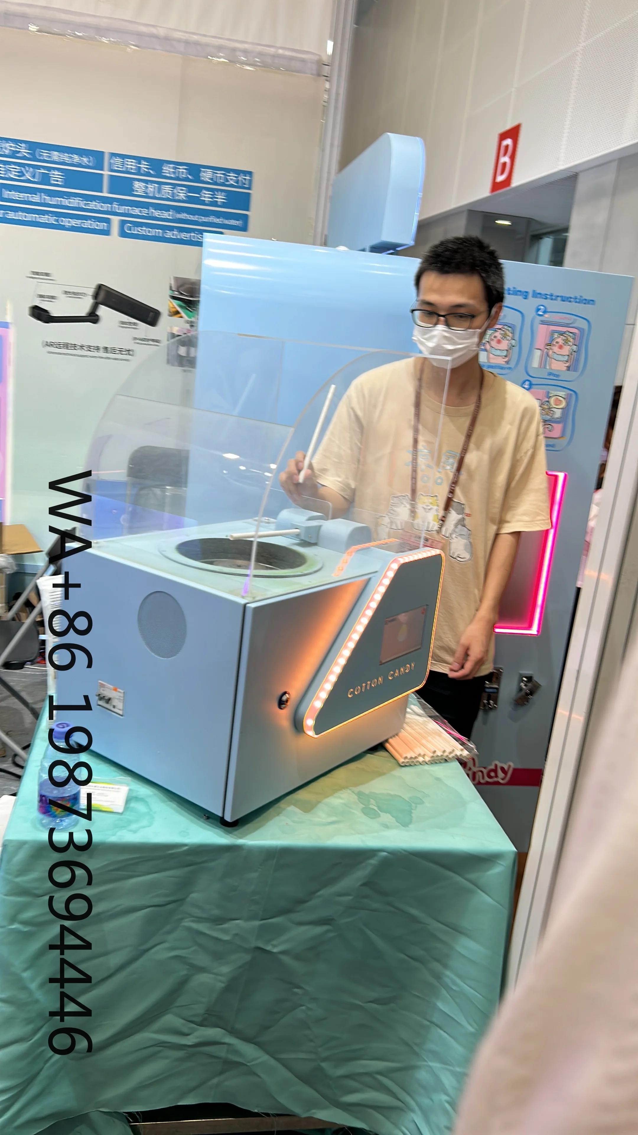 MINI COTTON CANDY MACHINE MG-221